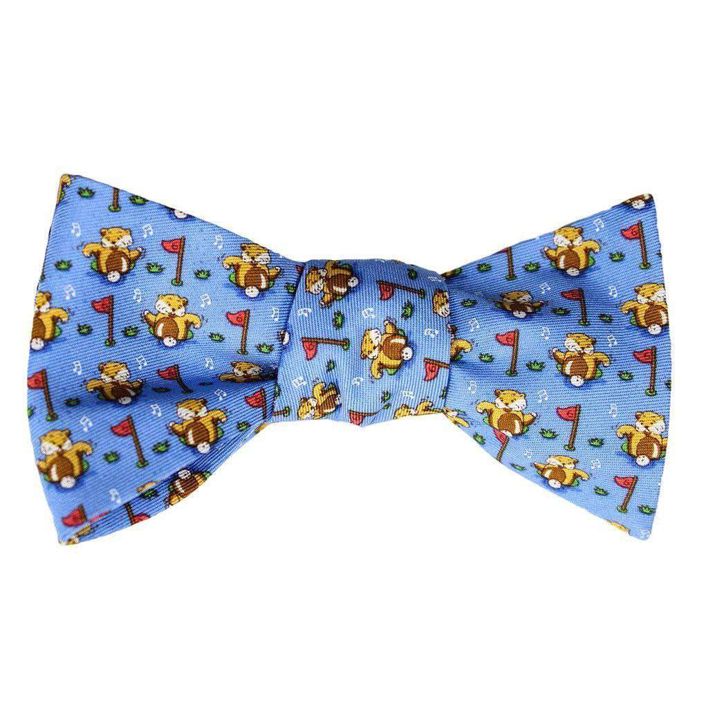 Bushwood Boogie Bow Tie in Blue by Bird Dog Bay - Country Club Prep