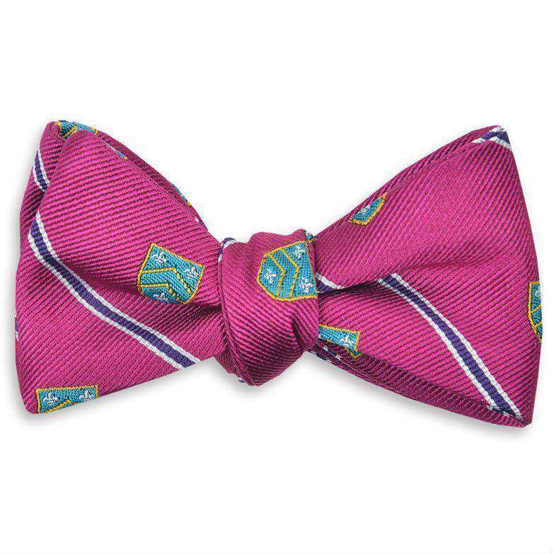 Caldwell Bow Tie in Ruby by High Cotton - Country Club Prep