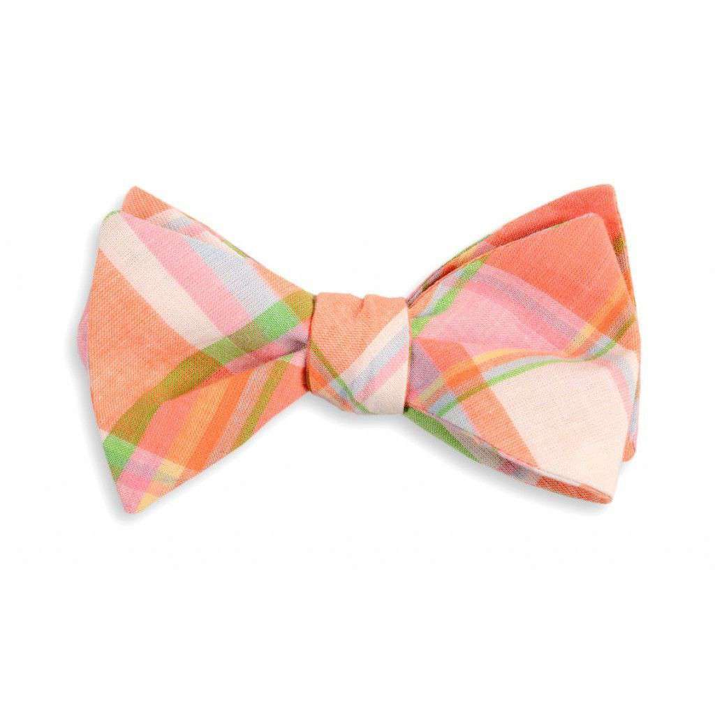 Camden Madras Plaid Bow Tie by High Cotton - Country Club Prep