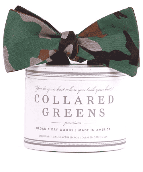 Camo Bow in Green by Collared Greens - Country Club Prep