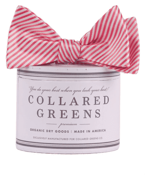 CG Stripes Bow in Pink by Collared Greens - Country Club Prep