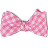 Check Bow Tie in Deep Pink by High Cotton - Country Club Prep