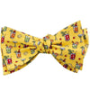 Cocktail Hour Bow Tie in Yellow by Southern Proper - Country Club Prep