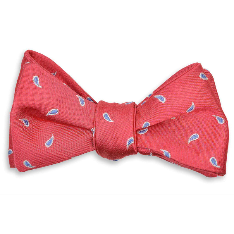 Cooper Bow Tie in Coral by High Cotton - Country Club Prep