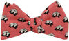 Cotton Boll Bow Tie in Proper Pink by Southern Proper - Country Club Prep