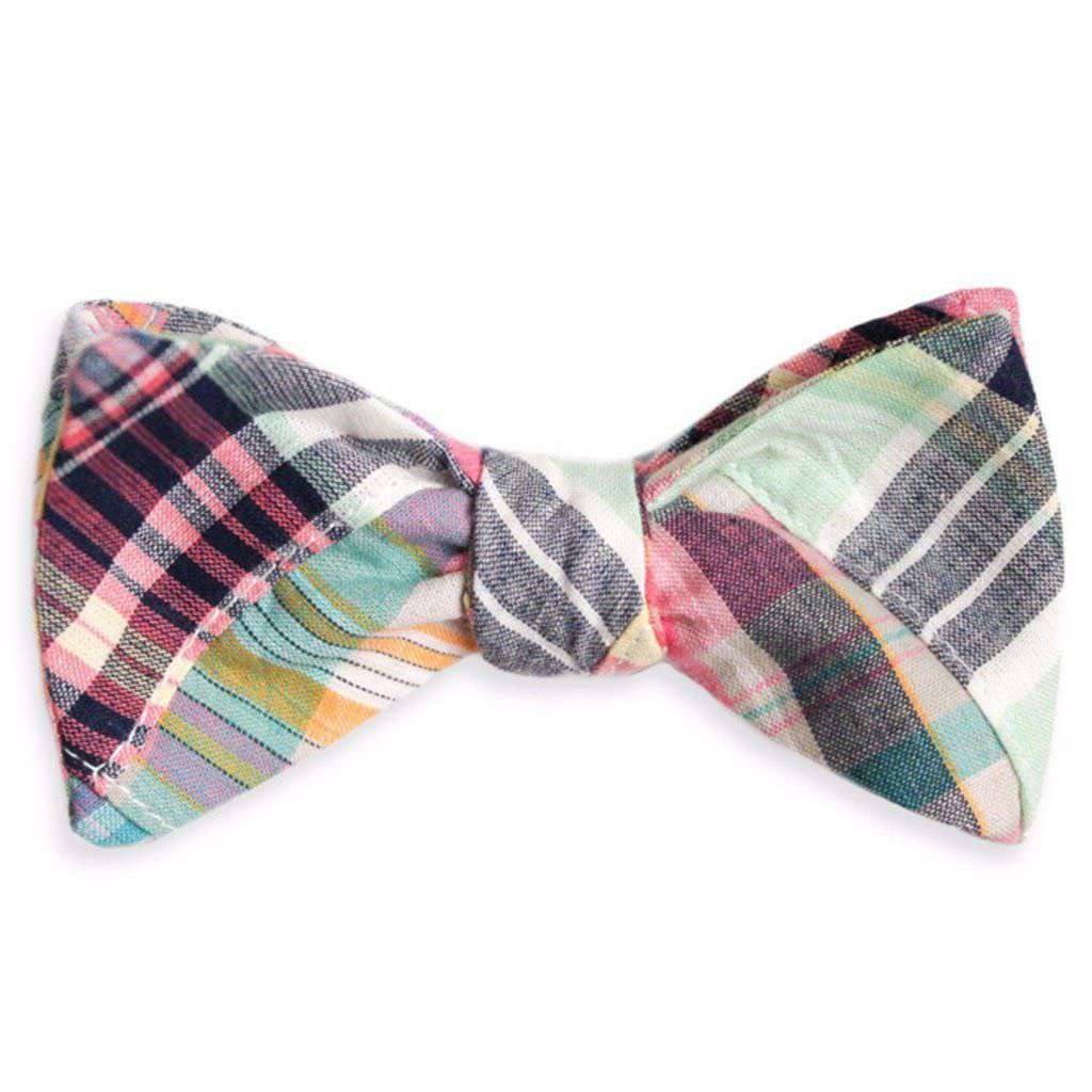 Crawdad Patchwork Bow Tie by High Cotton - Country Club Prep