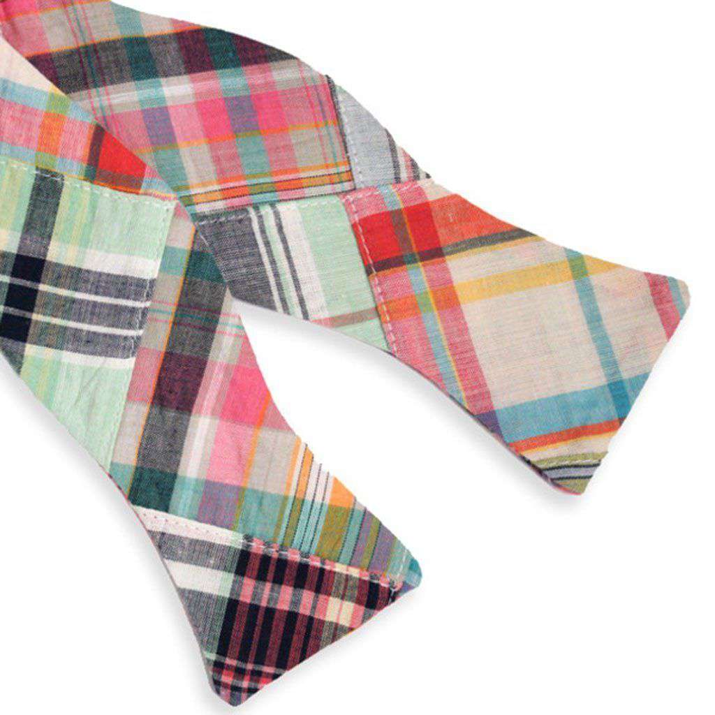Crawdad Patchwork Bow Tie by High Cotton - Country Club Prep