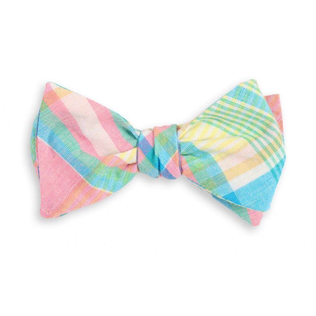Cumberland Madras Plaid Bow Tie by High Cotton - Country Club Prep