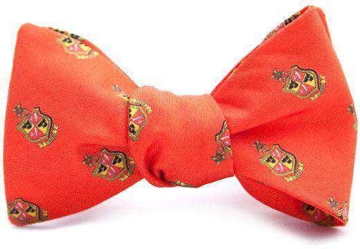 Delta Chi Bow Tie in Red by Dogwood Black - Country Club Prep