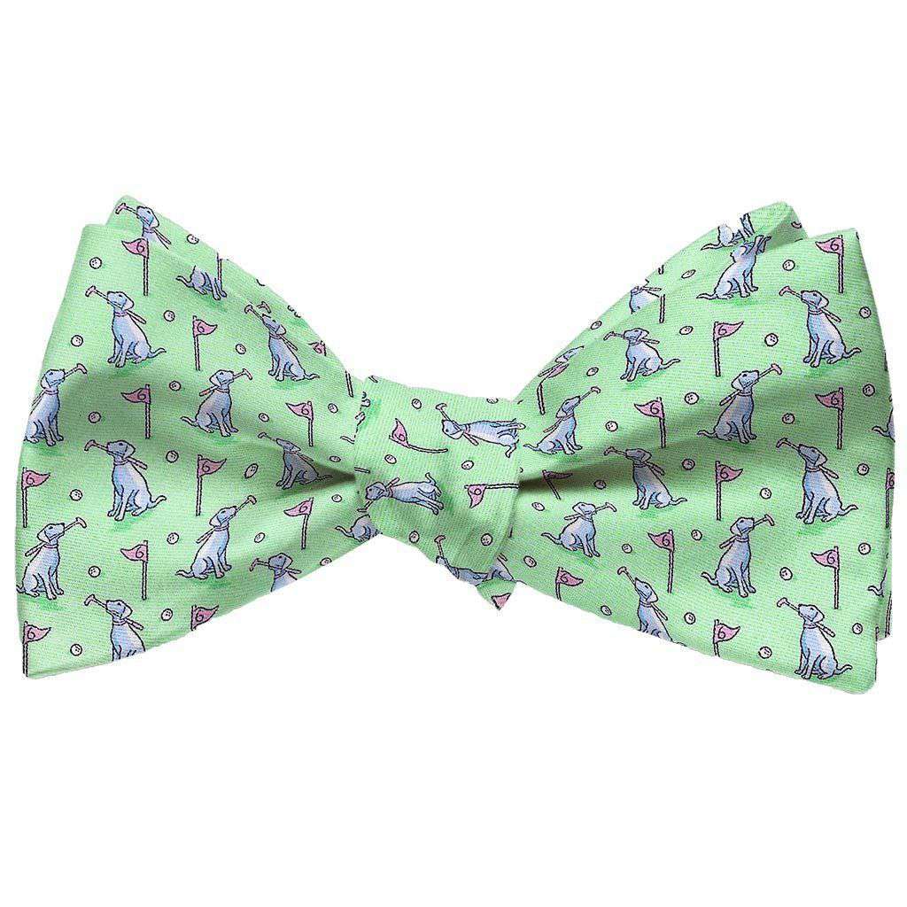 Dogleg on Six Bow Tie in Mint by Bird Dog Bay - Country Club Prep