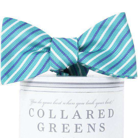 Emerson Bow Tie in Turquoise Green by Collared Greens - Country Club Prep