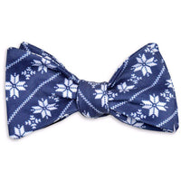 Fair Isle Bow Tie in Navy by High Cotton - Country Club Prep