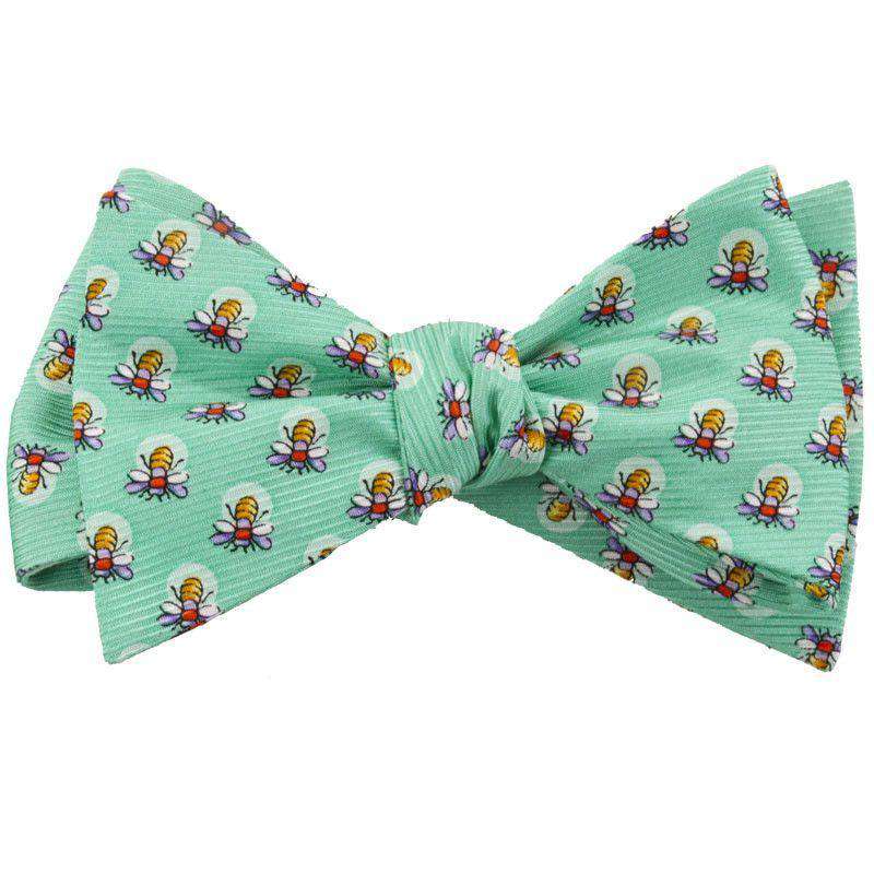 Firefly Bow Tie in Mint Green by Southern Proper - Country Club Prep