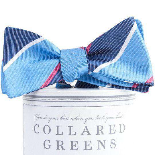 Fitzgerald Bow Tie in Sky Blue by Collared Greens - Country Club Prep