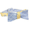 Flip Flop Seersucker Bow Tie in Sunglow and Ocean Channel by Southern Tide - Country Club Prep