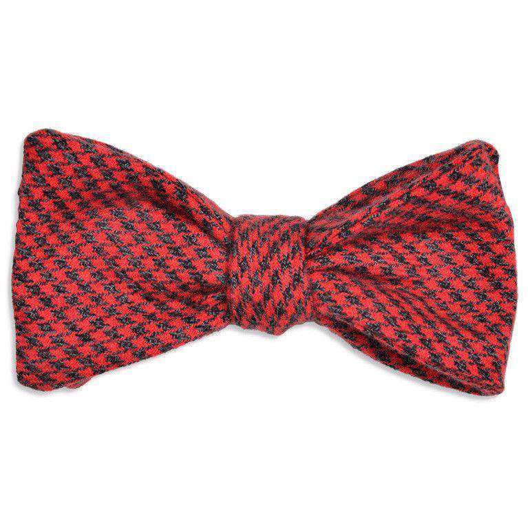 Foxhound Bow Tie in Red by High Cotton - Country Club Prep