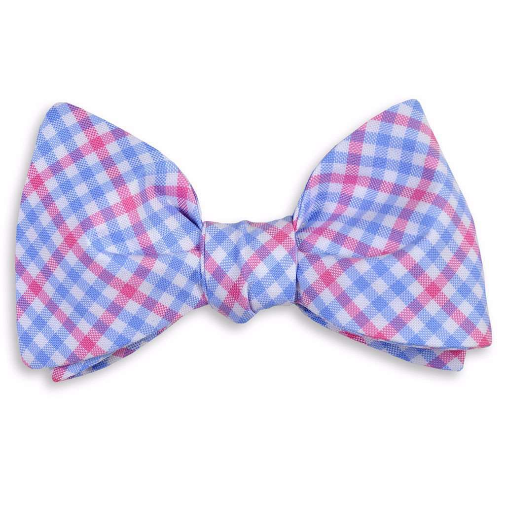 French Quarter Check Bow Tie by High Cotton - Country Club Prep