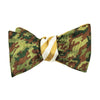 Gold/White and Camo Bow Tie by Social Primer - Country Club Prep