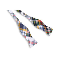 Honey Fitz Patchwork Madras Bow Tie by High Cotton - Country Club Prep