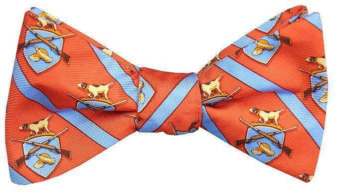 Hunt Club Bow Tie in Orange by Bird Dog Bay - Country Club Prep