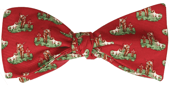 Hunter & Son Bow Tie in Red by Southern Proper - Country Club Prep