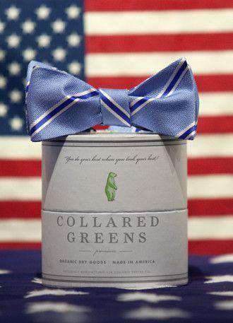 James Bow in Blue by Collared Greens - Country Club Prep