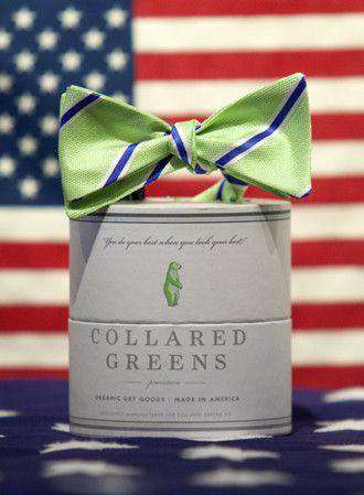 James Bow in Green by Collared Greens - Country Club Prep