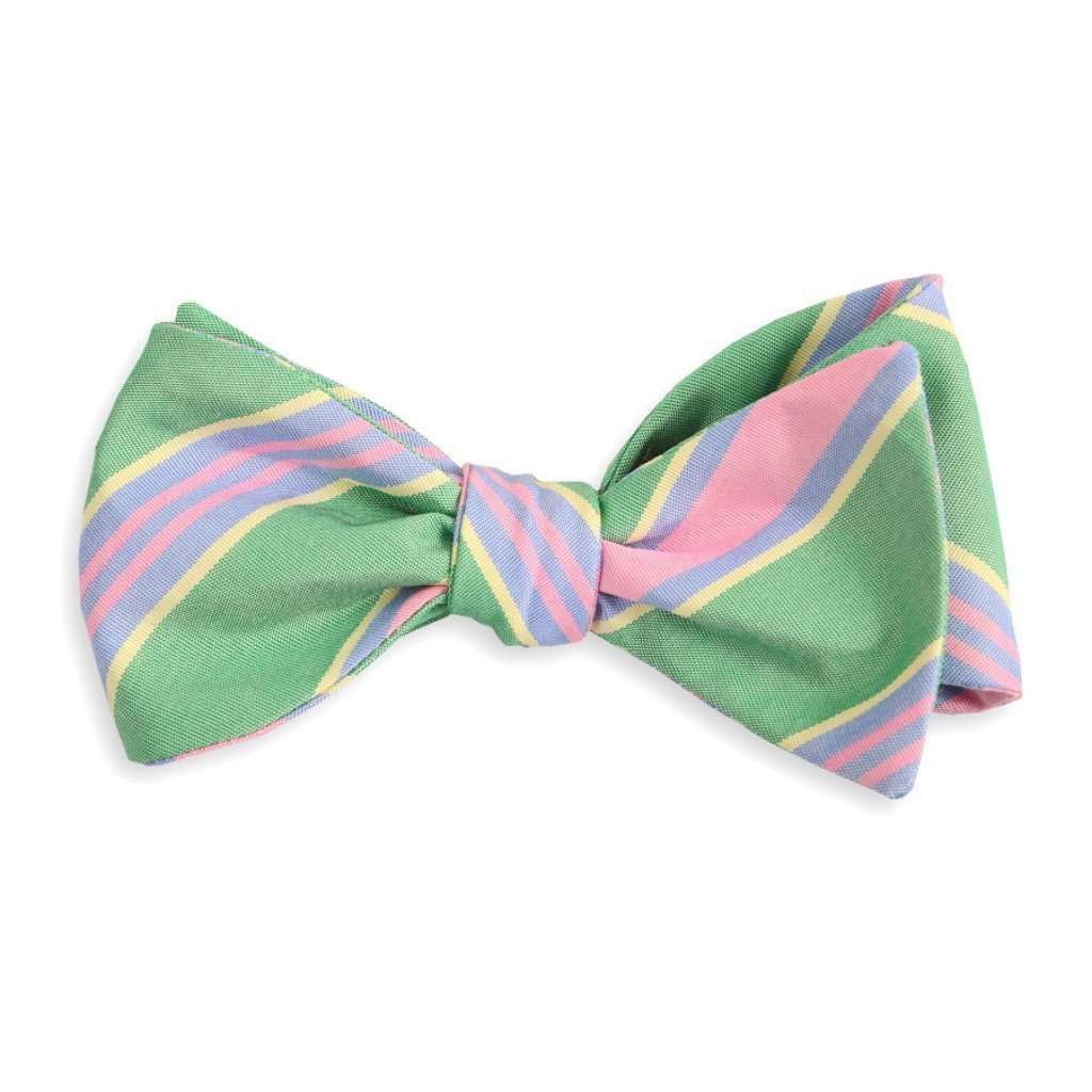 Kelly Maybank Stripe Bow Tie by High Cotton - Country Club Prep