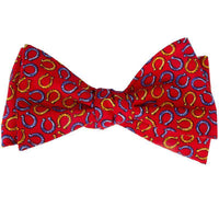 Lucky Bow Tie in Red by Southern Proper - Country Club Prep