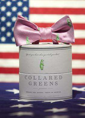 Marvin's Bow in Pink by Collared Greens - Country Club Prep