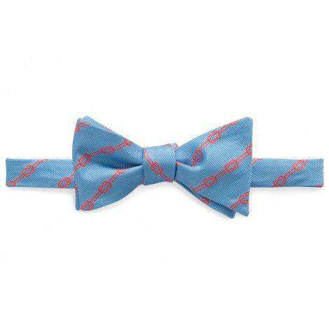 Men's Reef Knot Bow Tie in Ocean Channel by Southern Tide - Country Club Prep