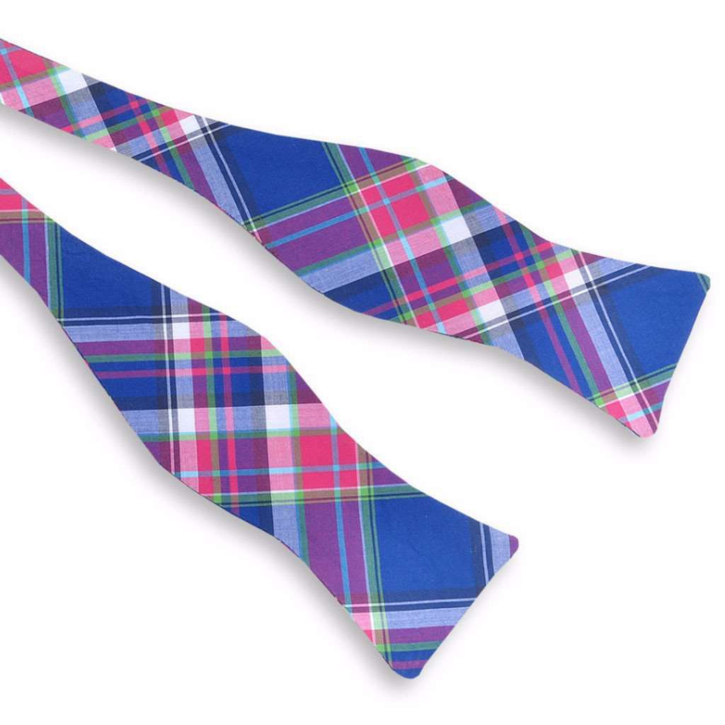 Moonlight Madras Bow Tie by High Cotton - Country Club Prep