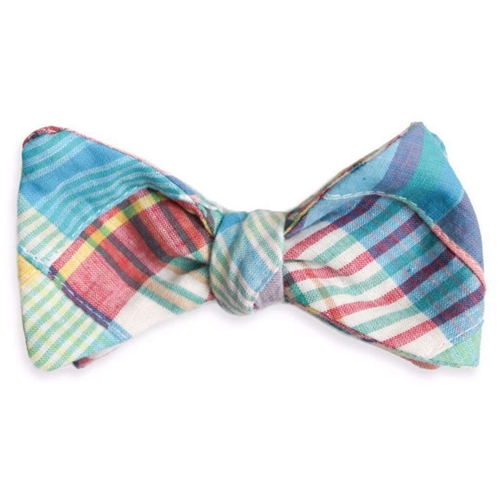Mulligan Madras Bow Tie by High Cotton - Country Club Prep