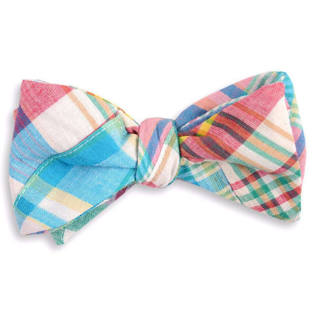 Mulligan Madras Bow Tie by High Cotton - Country Club Prep