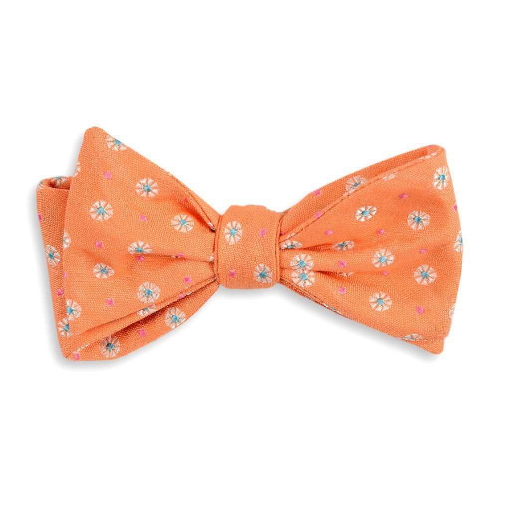 Orange Avery Bow Tie by High Cotton - Country Club Prep