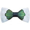 Original Feather Bow Tie in Roosevelt by Brackish Bow Ties - Country Club Prep