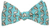 Oyster Bow Tie in Light Blue by Southern Proper - Country Club Prep