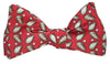 Oyster Bow Tie in Red by Southern Proper - Country Club Prep