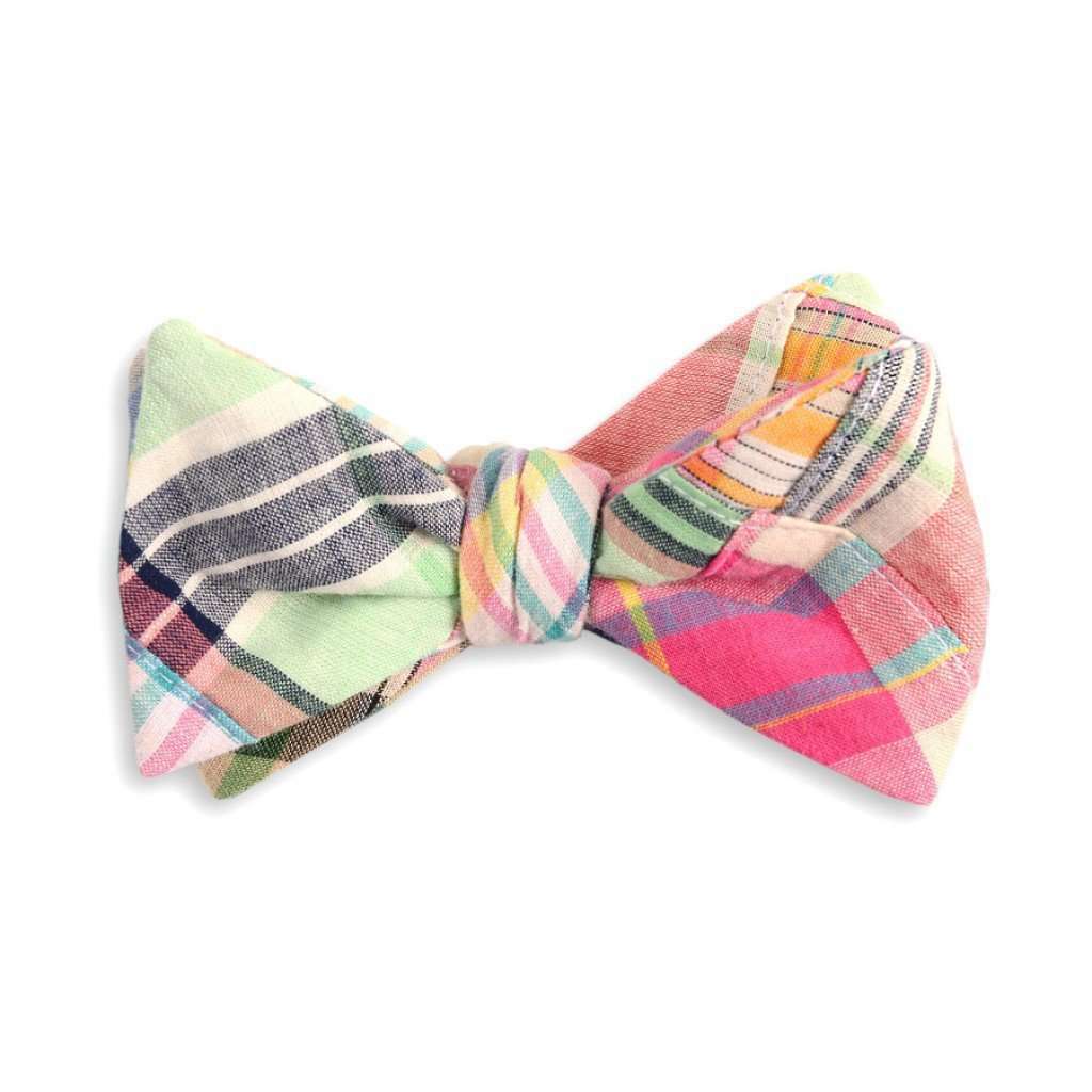 Pawley's Patchwork Madras Bow Tie by High Cotton - Country Club Prep