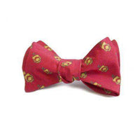 Phi Kappa Tau Bow Tie in Red by Dogwood Black - Country Club Prep