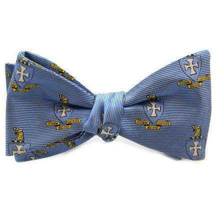 Sigma Chi Bow Tie in Blue by Dogwood Black - Country Club Prep