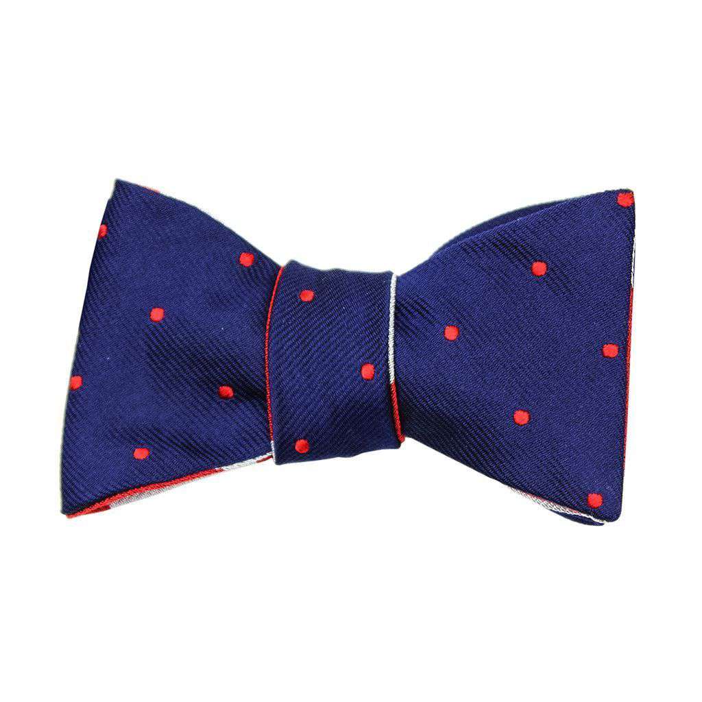 Silver/Red and Red Dots on Navy Bow Tie by Social Primer – Country Club ...