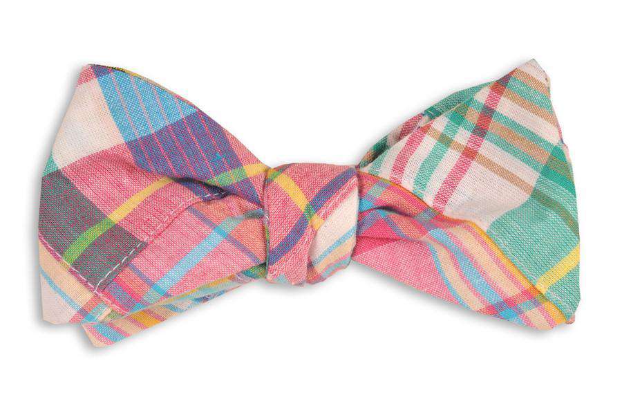 Somerset Patchwork Madras Bow Tie by High Cotton - Country Club Prep