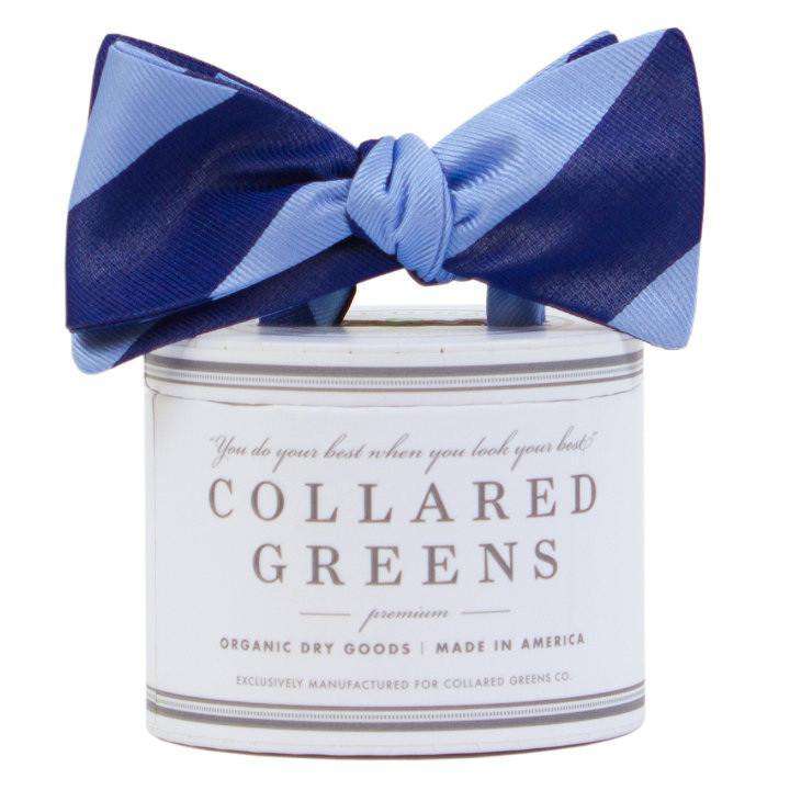 The Benthaven Bow in Carolina/Navy by Collared Greens - Country Club Prep