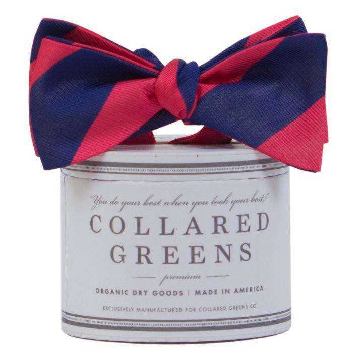 The Benthaven Bow in Red/Navy by Collared Greens - Country Club Prep