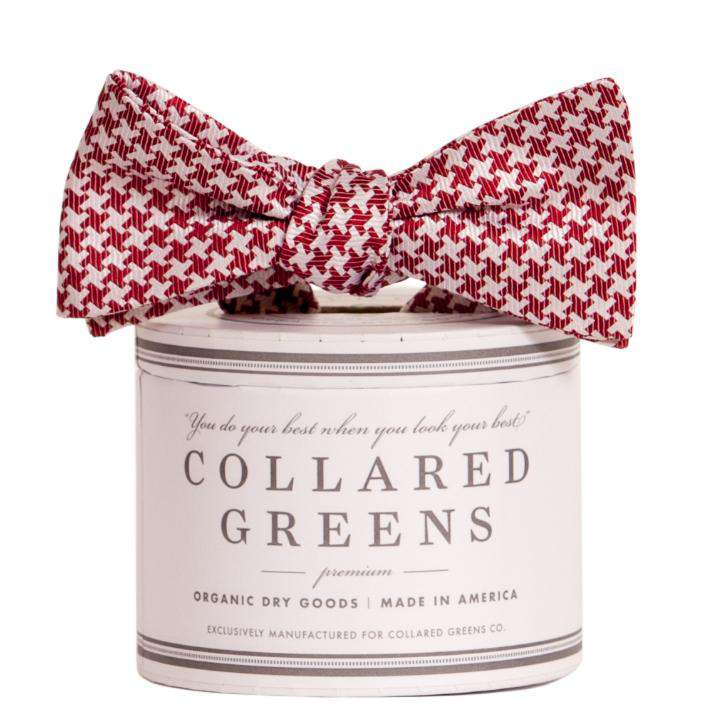 The Gatsby Bow in Crimson by Collared Greens - Country Club Prep