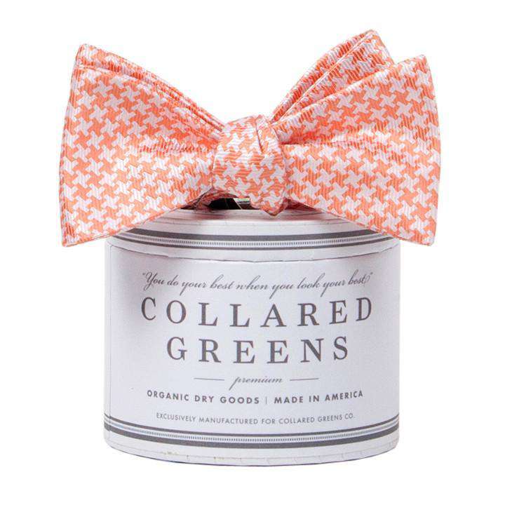 The Gatsby Bow in Orange by Collared Greens - Country Club Prep
