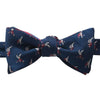 The Hangtime Reversible Bow Tie in Navy & Chianti by Southern Tide - Country Club Prep