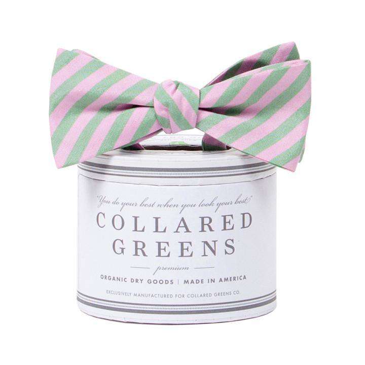 The Kiawah Bow in Pink and Green by Collared Greens - Country Club Prep