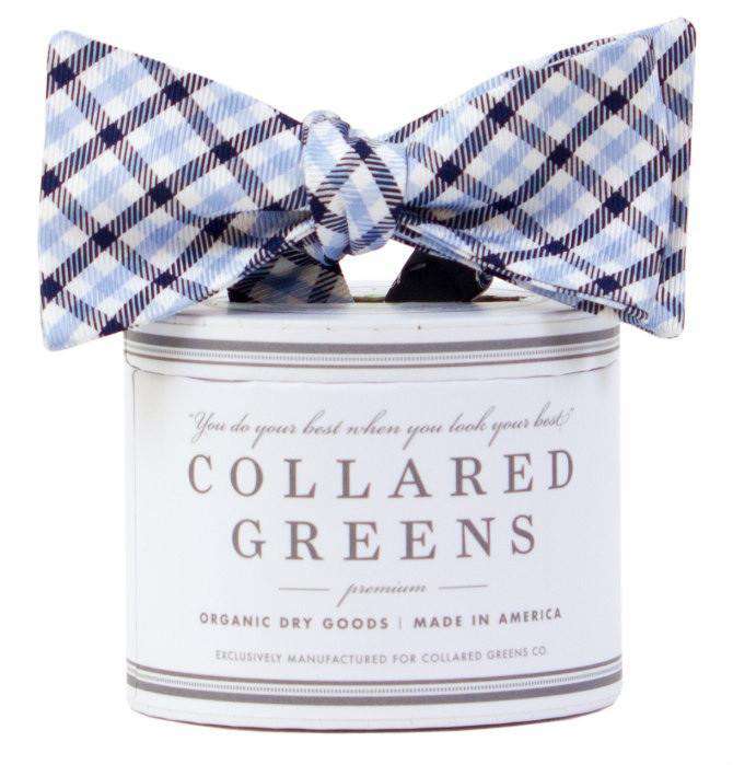 The Mitchell Bow in Carolina/Navy by Collared Greens - Country Club Prep